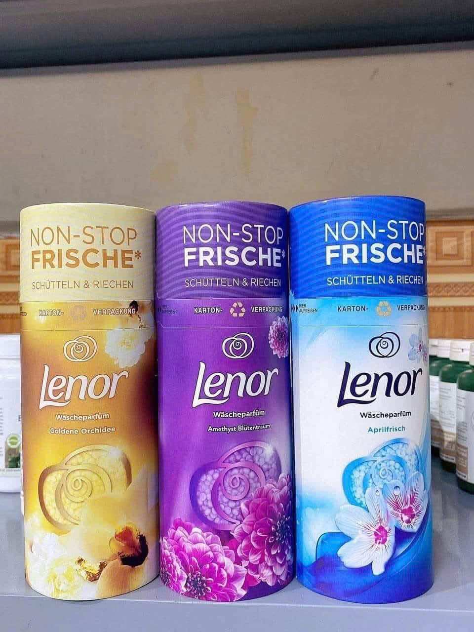 Viên xả vải khô Lenor hàng Đức 210g