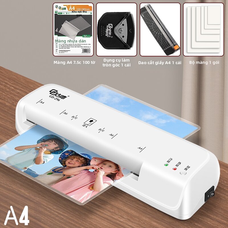Good | Máy Ép Nhựa Ảnh A4 Cho Văn Phòng Nhỏ