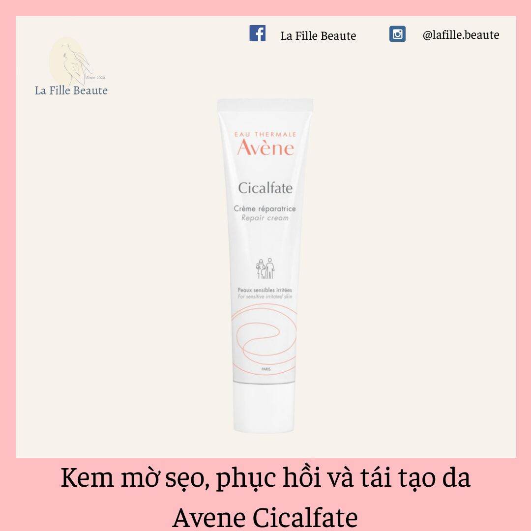 Kem Dưỡng Mờ Sẹo Phục Hồi Và Tái Tạo Da Avene Cicalfate Repair Cream