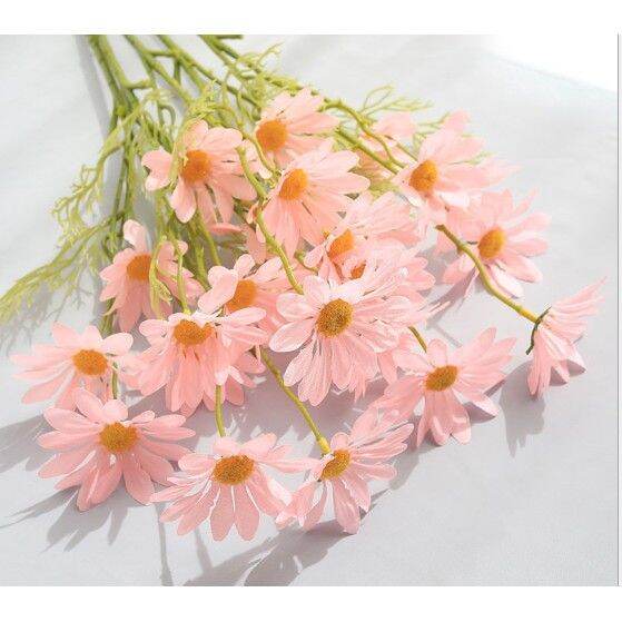 HOA CÚC HOẠ MI GIẢ -  Giống Thật - 1 Cành 5 Bông