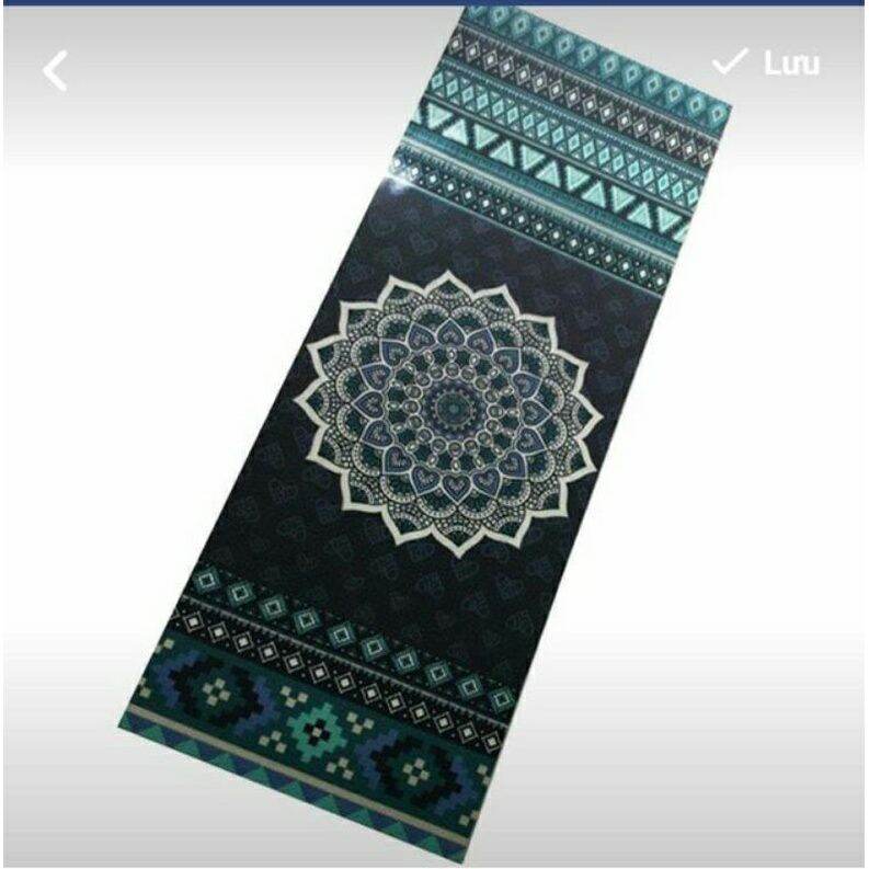 Thảm yoga mỹ thuật relax chất liệu pvc