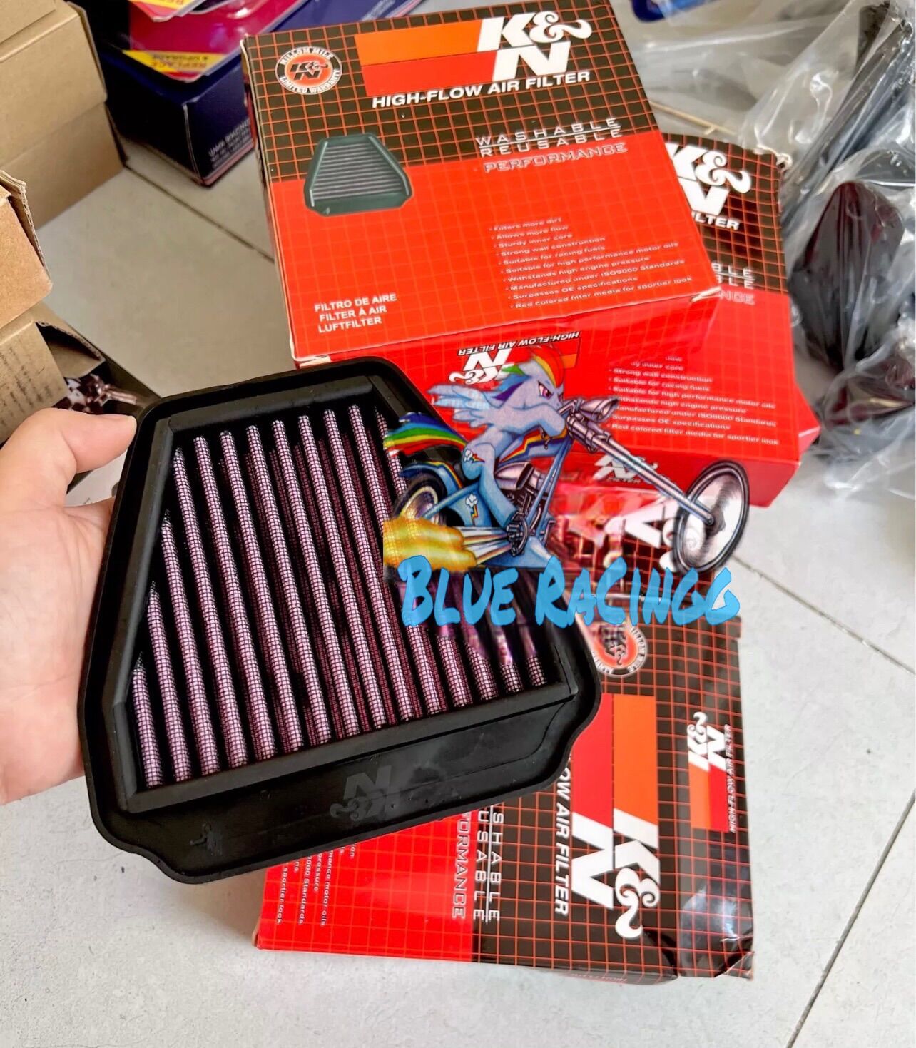 Lọc gió k&n dùng winner sonic winner v1
