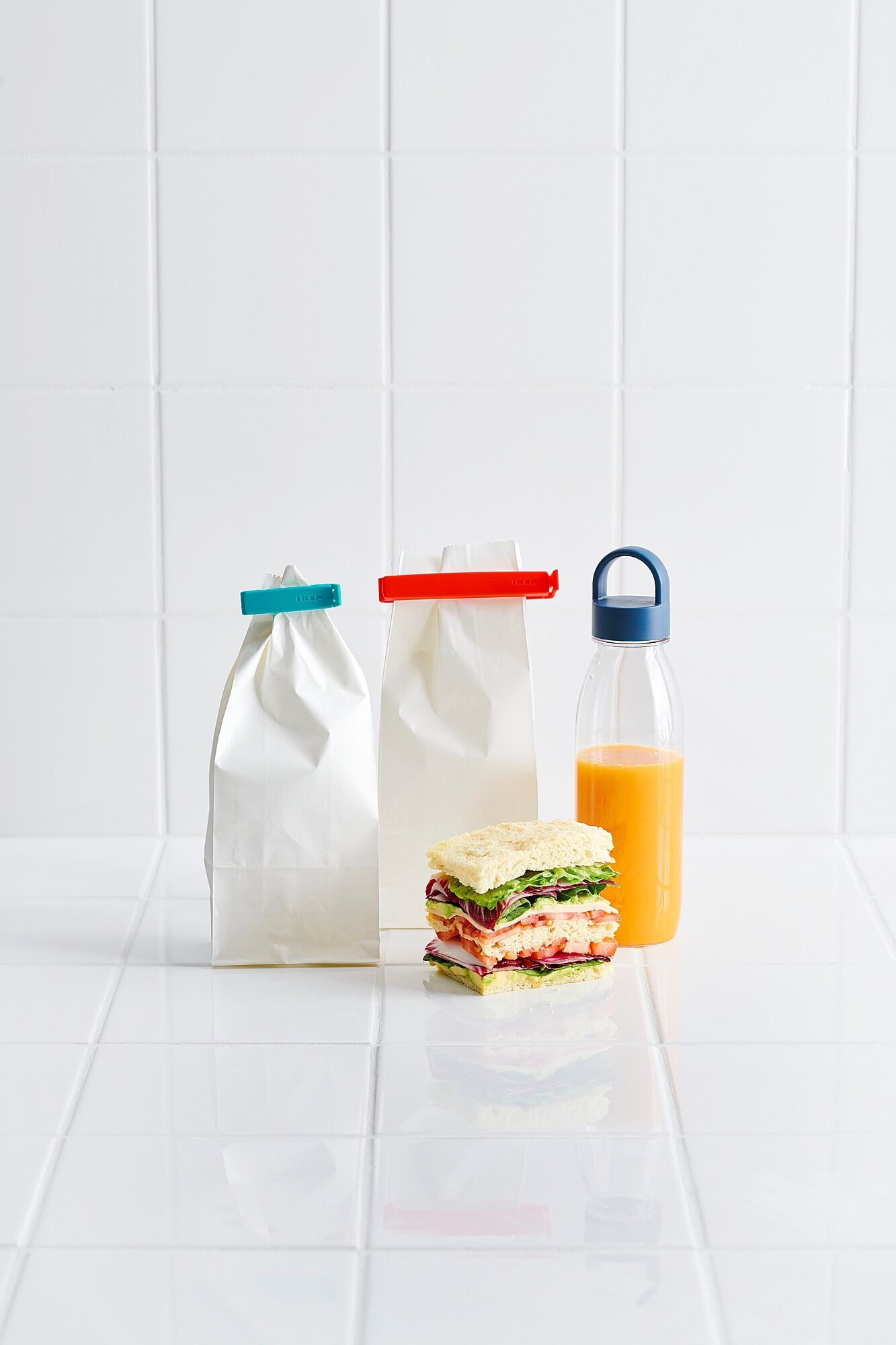 KẸP MIỆNG TÚI THỰC PHẨM IKEA BEVARA (SET 10 CÁI DÀI) - TW MALL