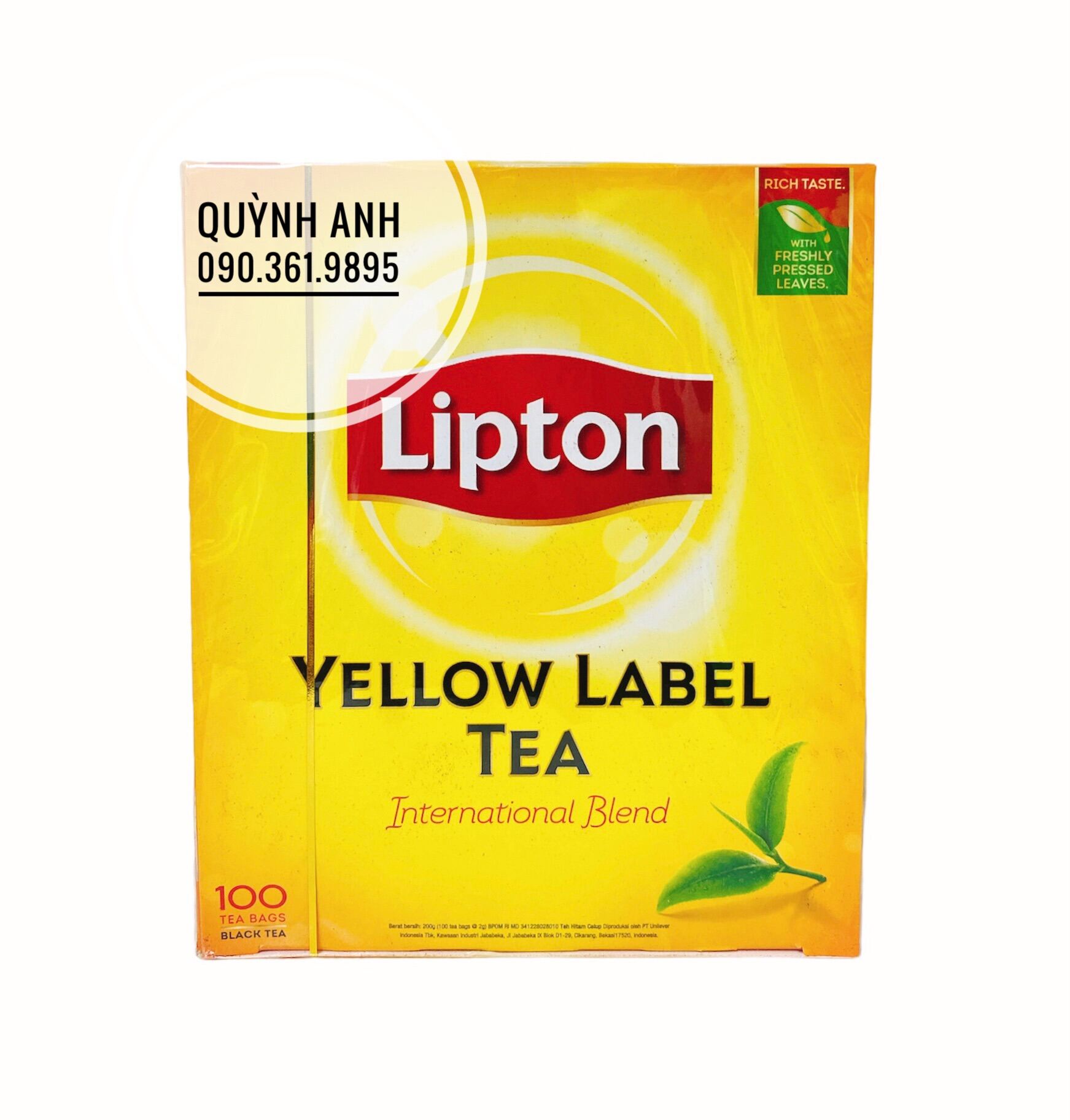 Trà Lipton Yellow Label 100 Túi Lọc | Lazada.Vn