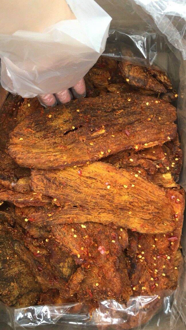 khô bò miếng hũ pet 250gr