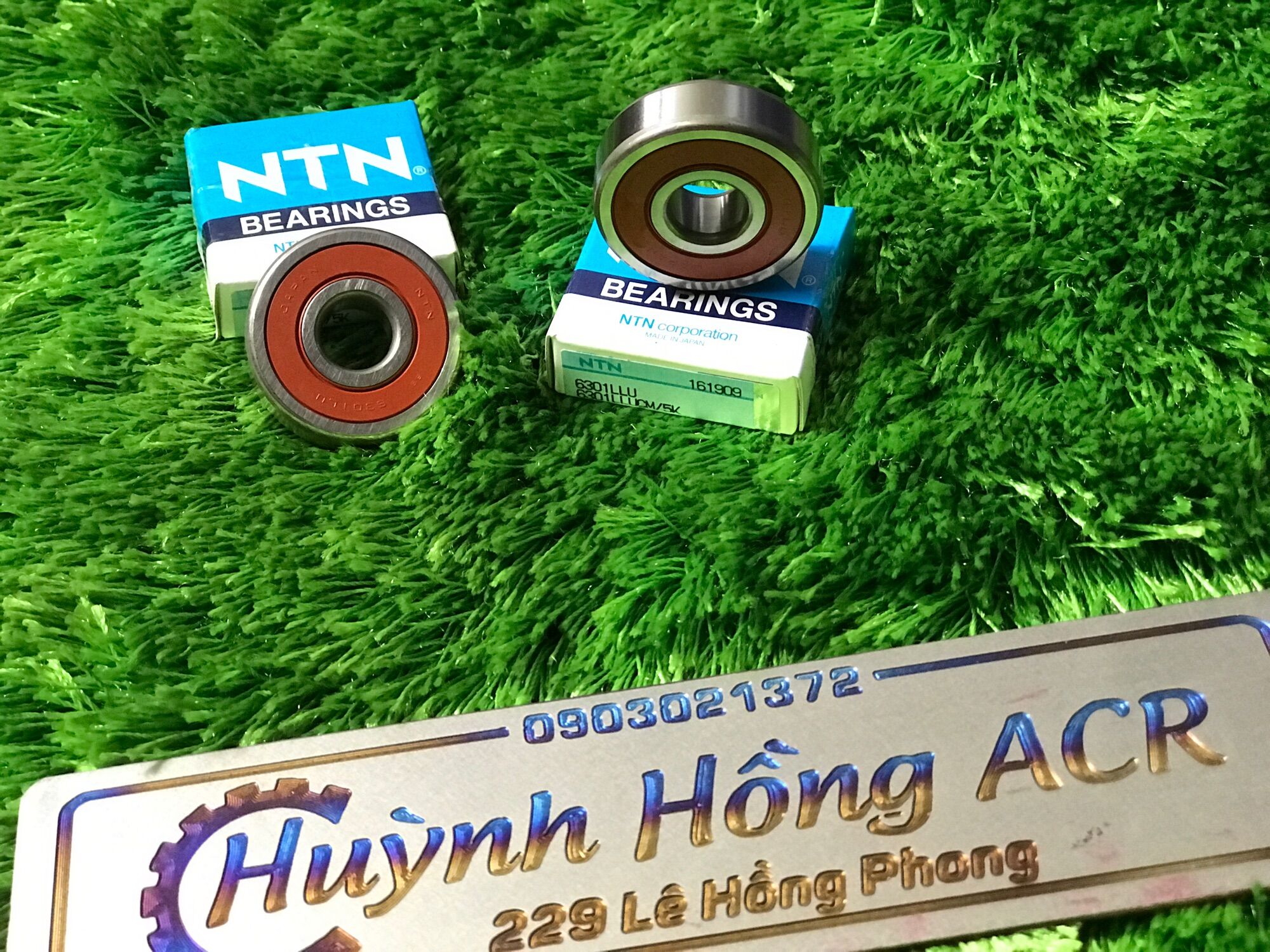 Cặp Bạc Đạn Bánh trước - Satria Fi / Raider fu