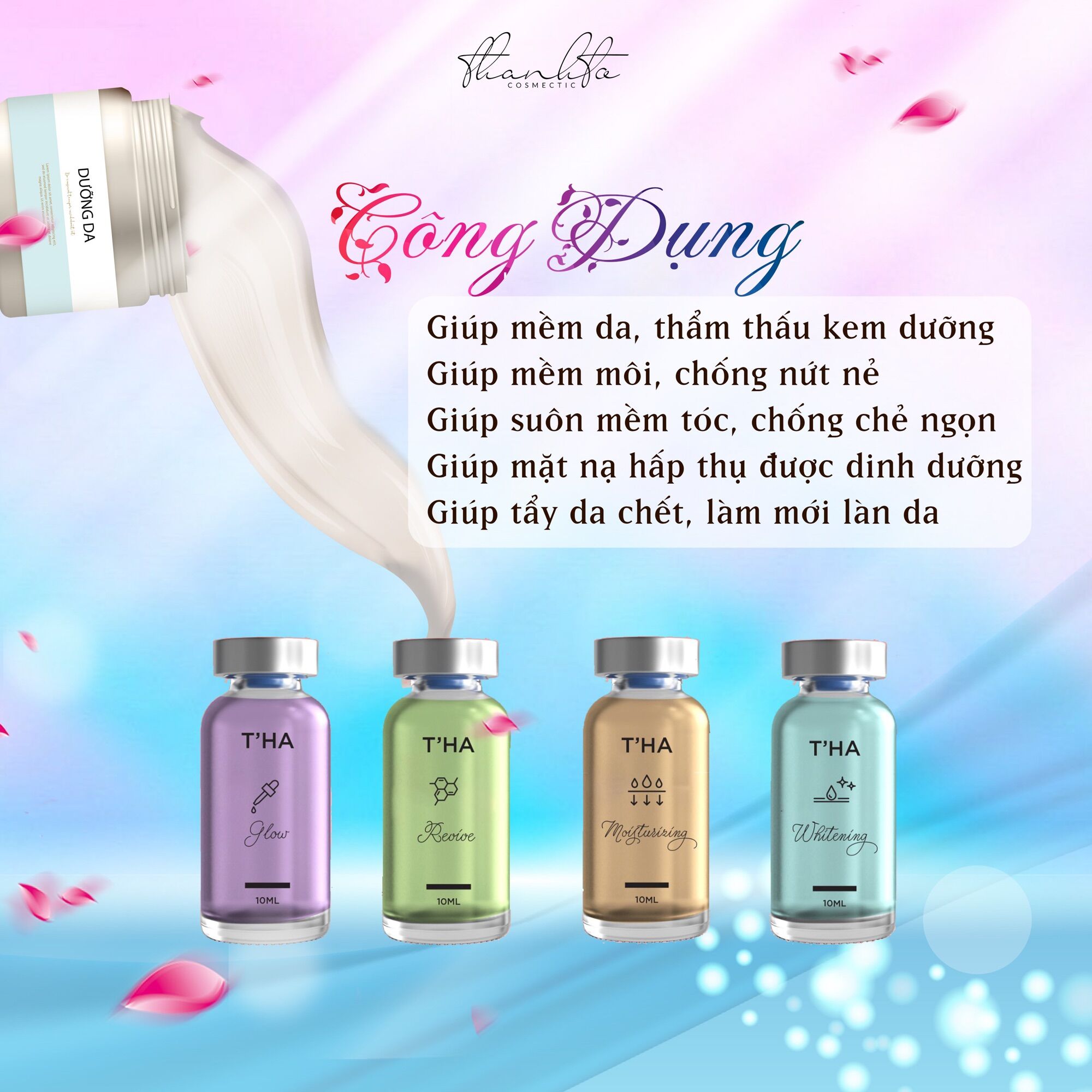 [HCM]COMBO KEM FACE JIUHE THANH TÔ VÀ SET SERUM THA