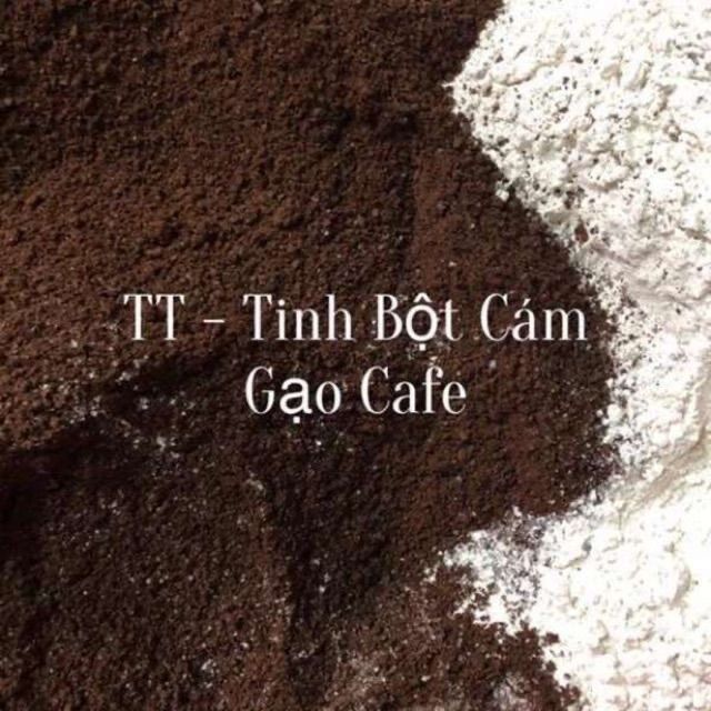 1kg Cám gạo cà phê tẩy da