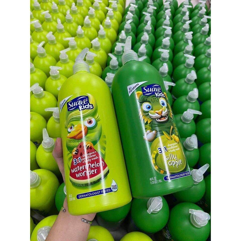 Sữa tắm gội SUAVE kid Mỹ