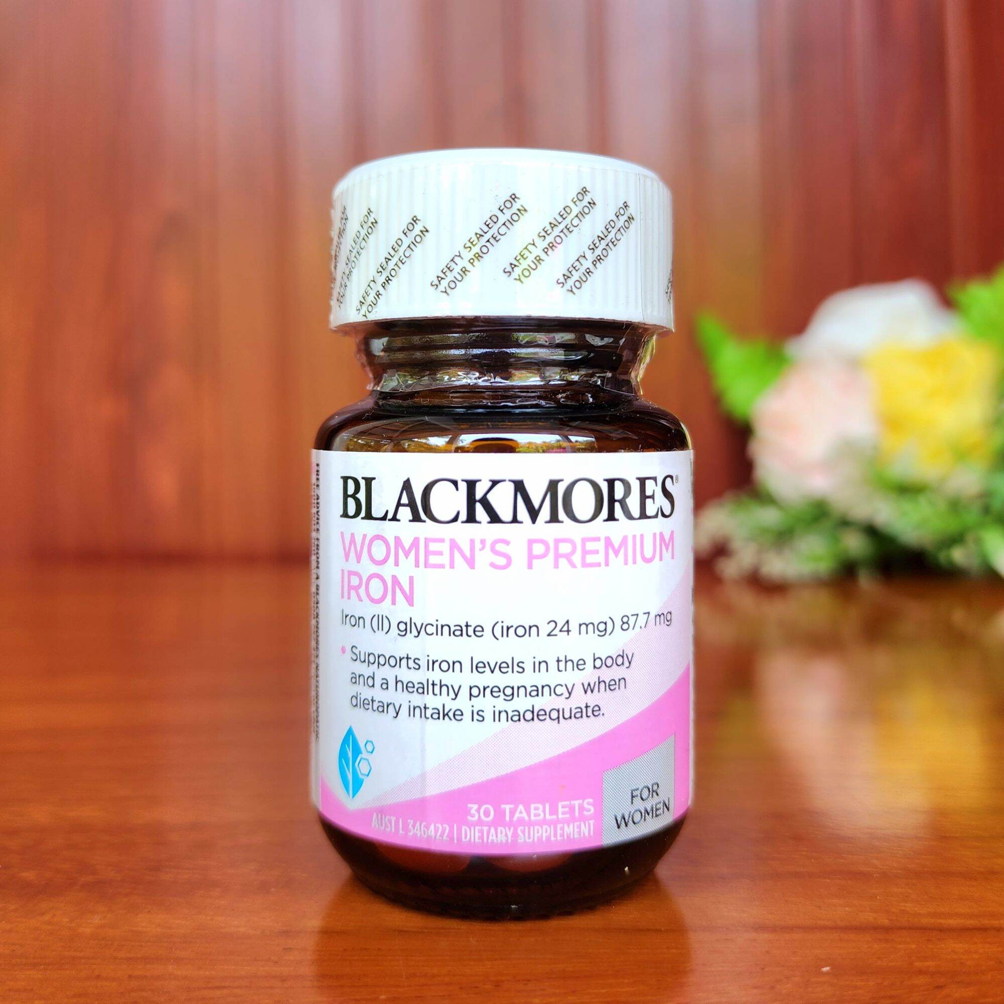 Blackmores Women 's Preminum iron 30 viên - Viên Sắt Cho Bà Bầu.