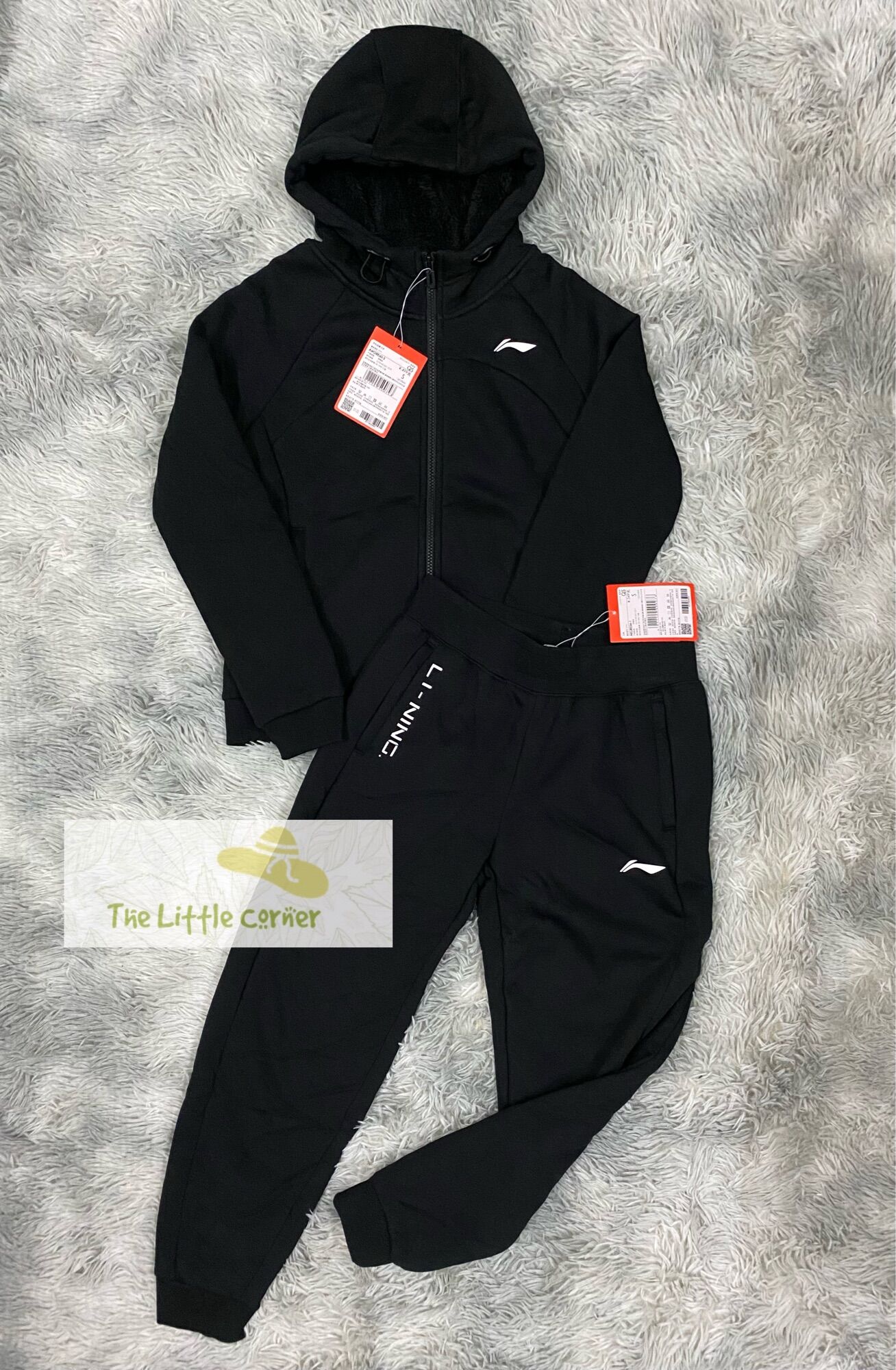 Bộ thể thao nữ nỉ lót lông Lining