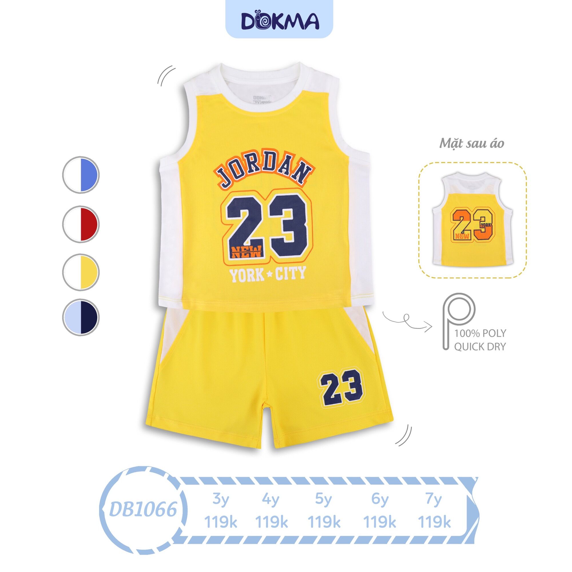BEON KIDS - Set bộ thể thao bé trai (3-7 tuổi)
