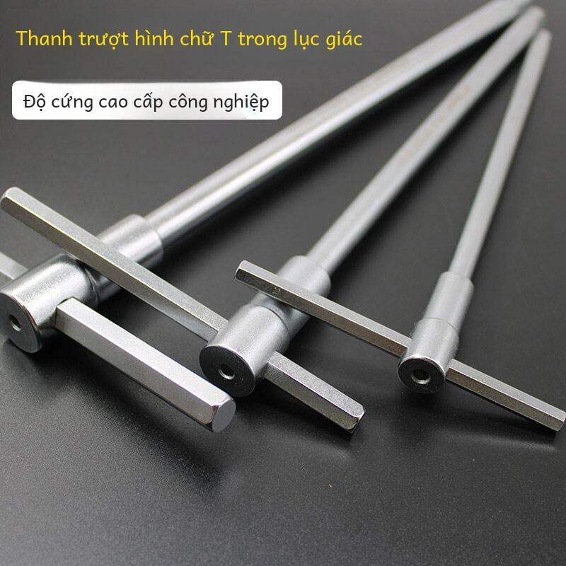 Hình Chữ T Cờ Lê Lục Giác Thanh Trượt Bên Trong 6 Mặt Mở Rộng Đơn Bên Trong 6 Lục Giác Hai Dây 2/2.5/3/4/5/6/8/10 Mm Dụng Cụ Cầm Tay