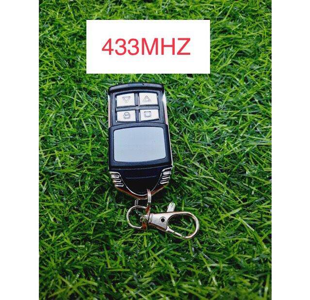 Remote điều khiển cửa cuốn học lệnh thông minh tần số 433mhz , 315mhz ( mẫu mới INOX , chống nước )