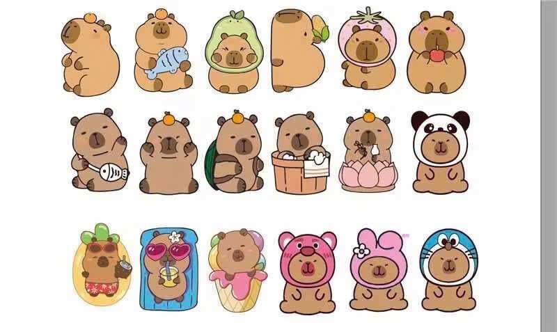 Sét 100 lì xì chibi 2025 hàng loại 1 dày đẹp