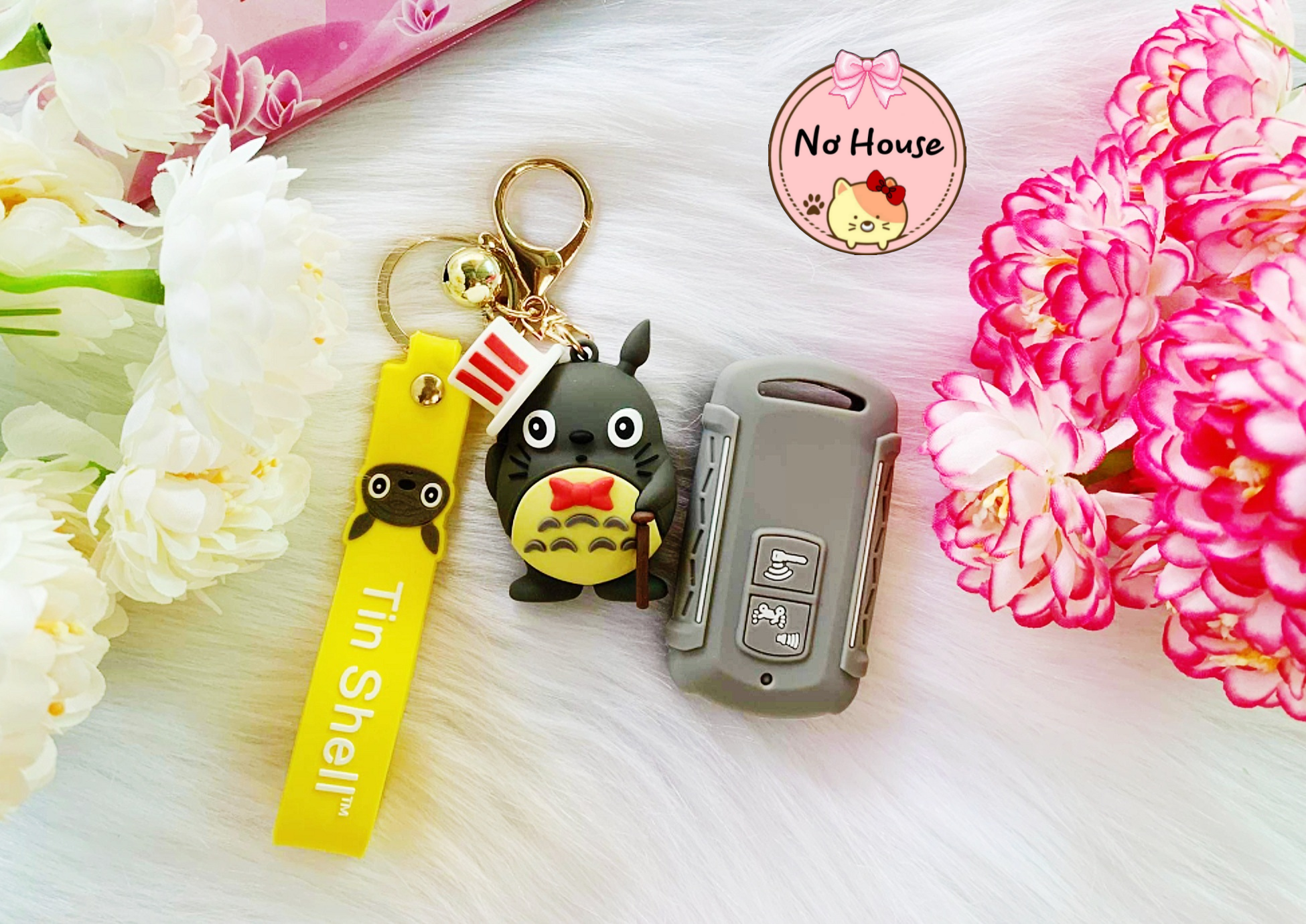 Ốp chìa khóa smartkey AB, VISION , LEAD , VARIO ( 2 NÚT )