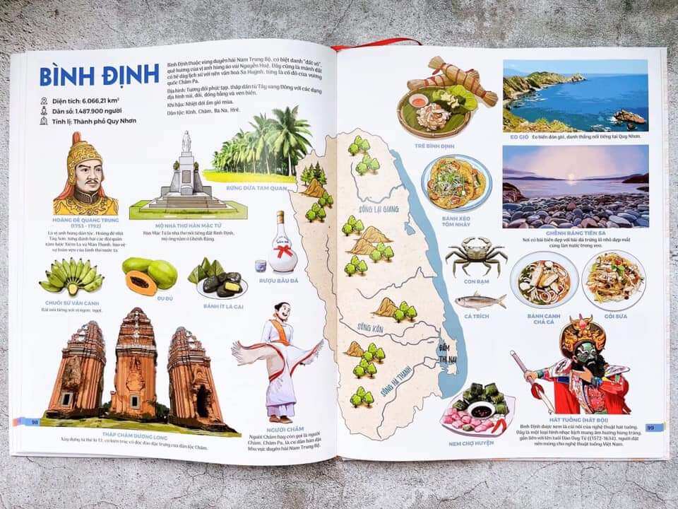 Đất Nước Gấm Hoa - Atlas Việt Nam