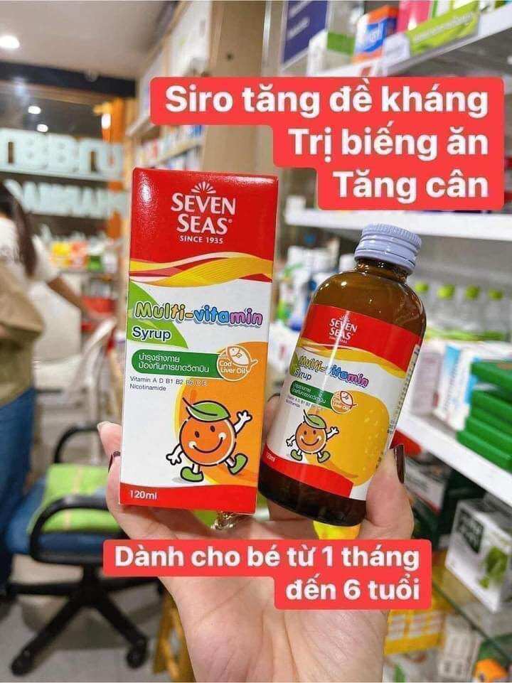 Siro tăng cân seven seas thái lan