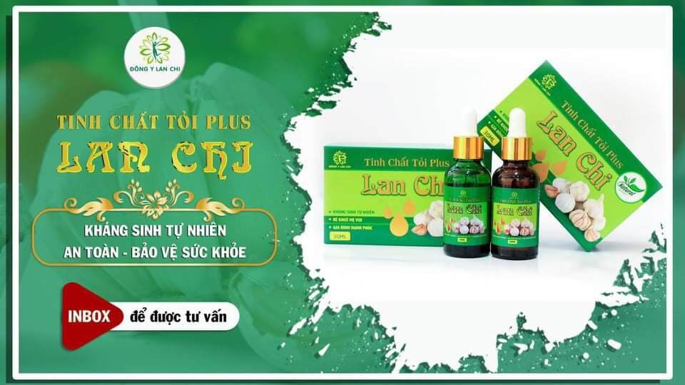 TINH CHẤT TỎI PLUS  LAN CHI