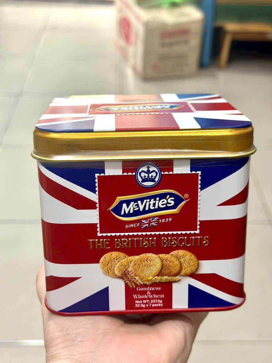 Bánh quy lúa mì nguyên cám McVitie’s