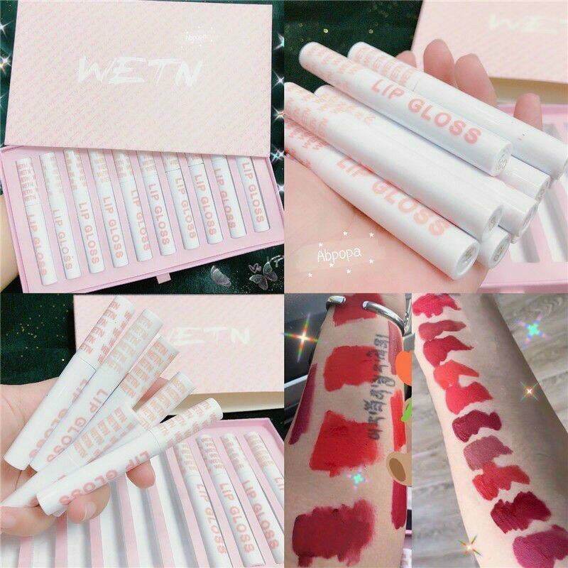 SET 10 CÂY SON WETN LIP GLOSS