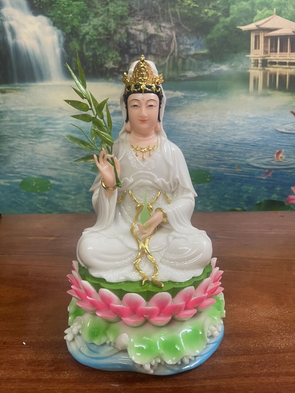 Tượng quan thế âm cao 30cm