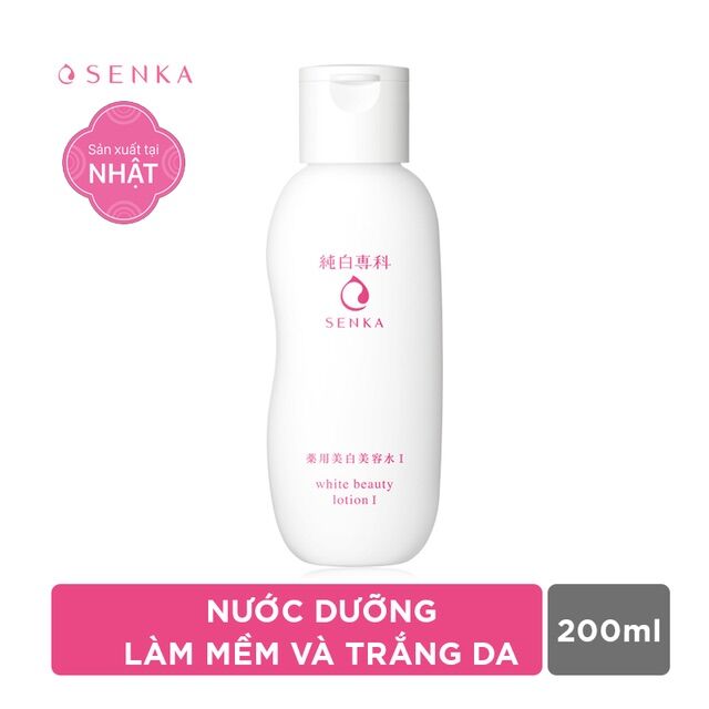 Nước dưỡng làm mềm và trắng da Senka 200ml Date 2023