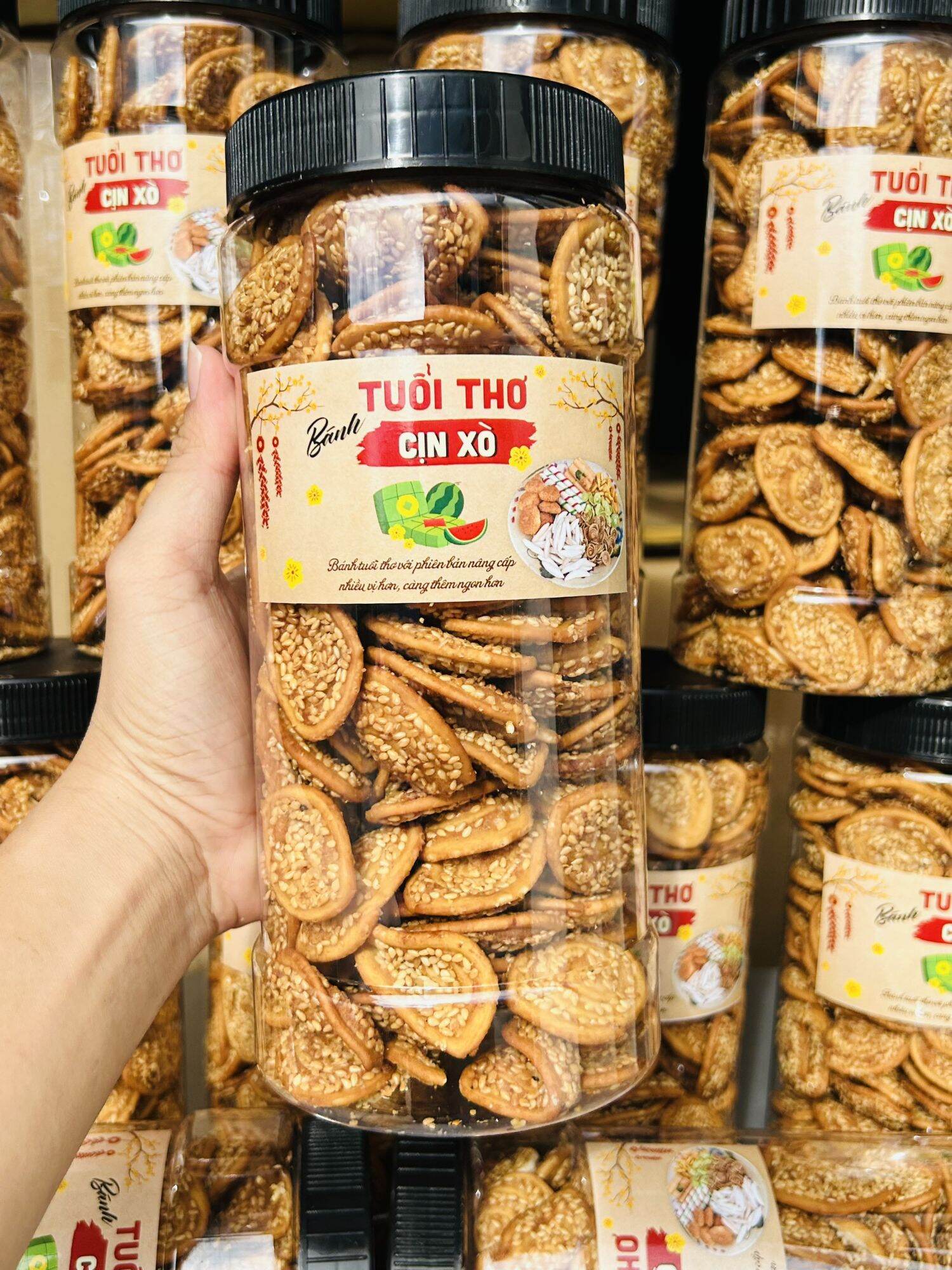 Bánh tai heo nhí 300gr/ tai heo mè 500g
