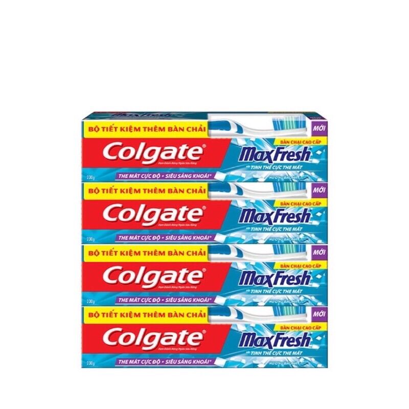 Kem đánh răng Colgate Max Fresh tặng bàn chải