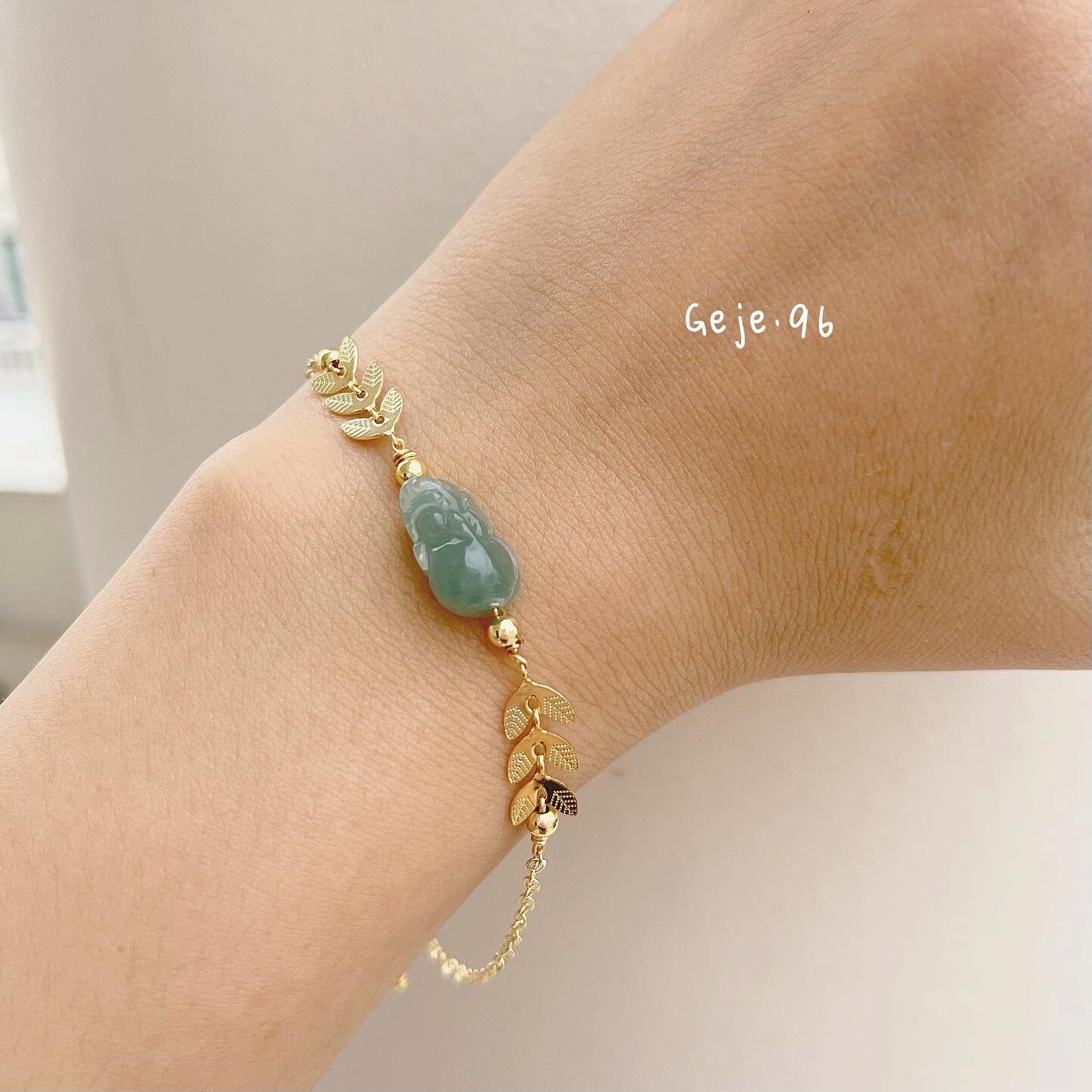 Lắc tay tỳ hưu phối Ngọc cẩm thạch