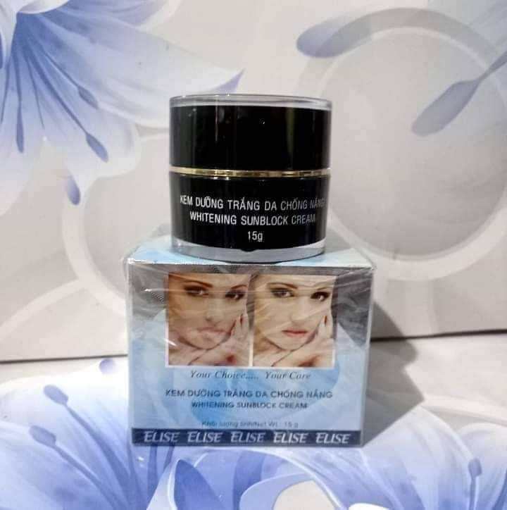 kem elise dưỡng trắng da chống nắng 15g