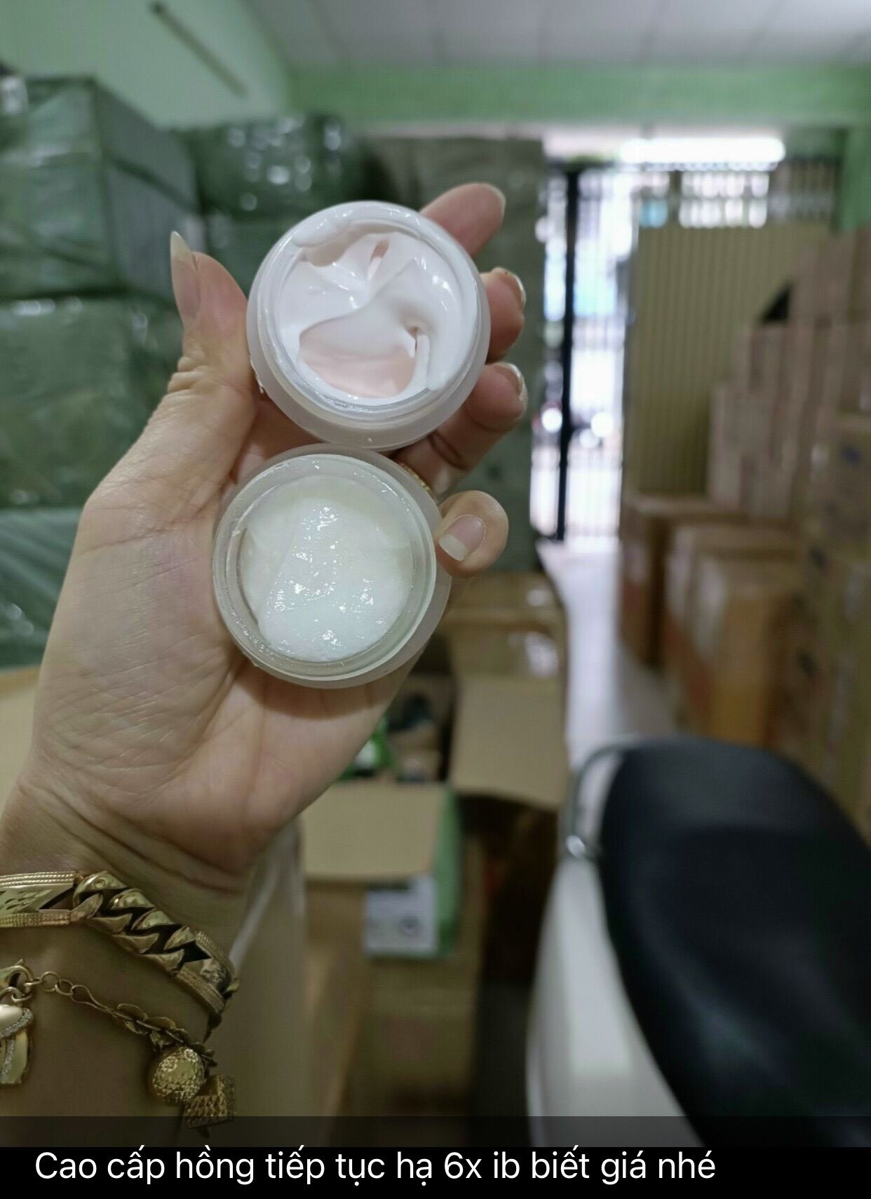 Nám hộp cao cấp( kem hồng )  thailand