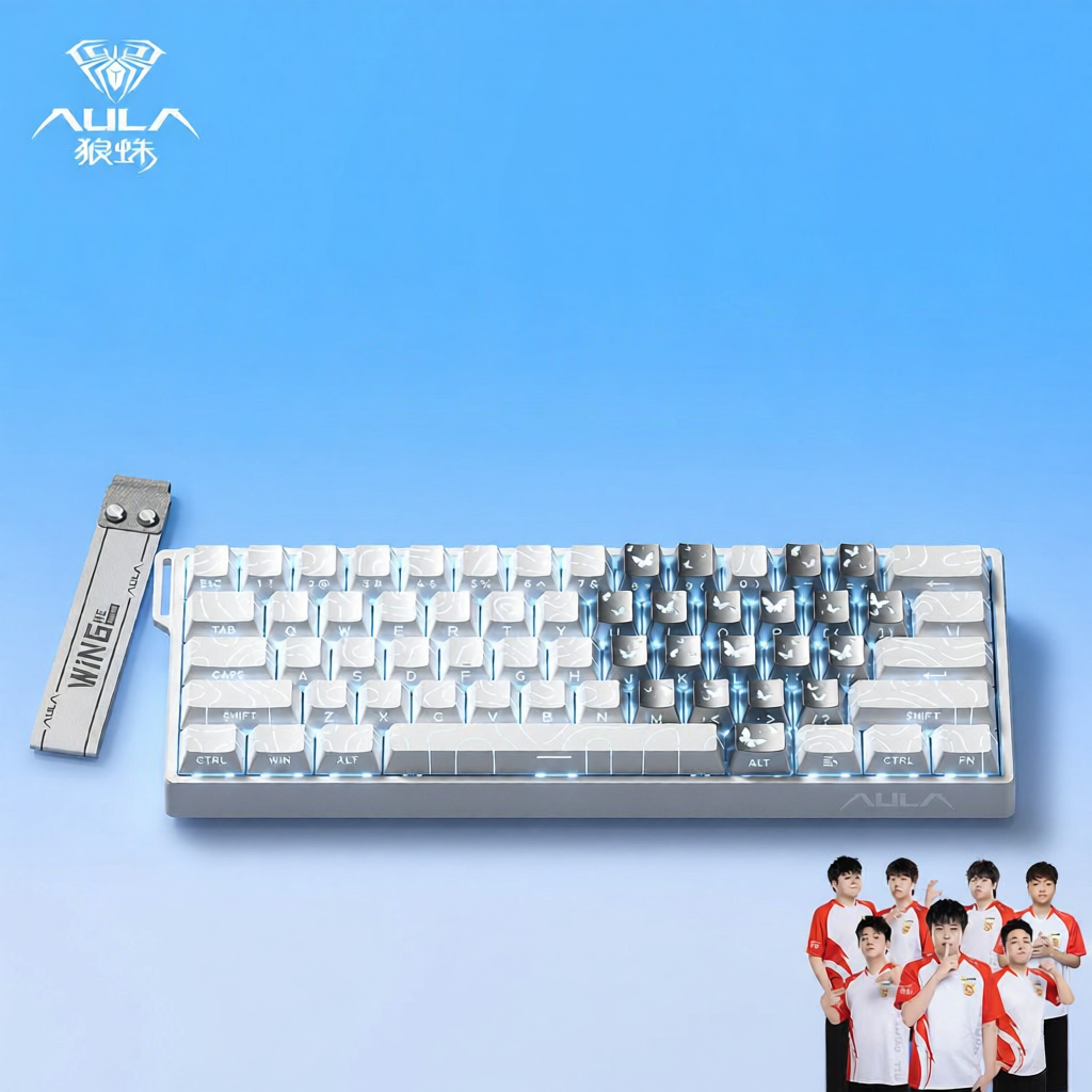 AULA | Bàn phím cơ Gaming AULA Win60 Switch từ tính (Hall Effect), chuyên game FPS