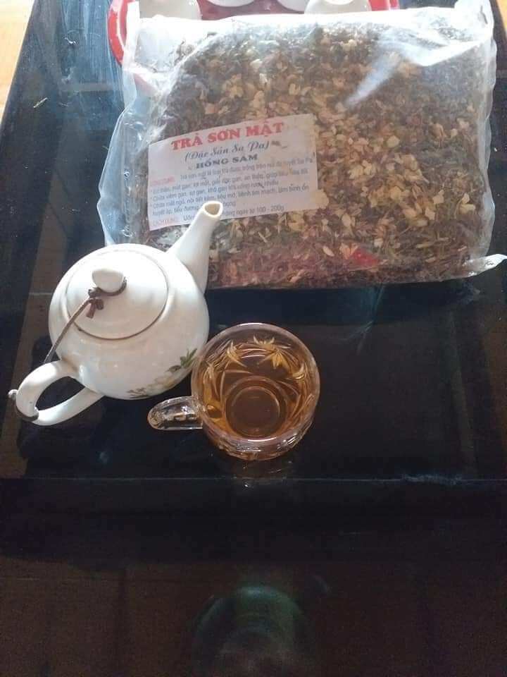 Trà Sơn Mật Hồng Sâm Sapa loại 1 túi 500gr