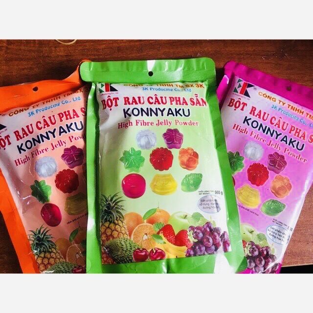 Bột rau câu pha sẵn KONNYAKU (560gr)