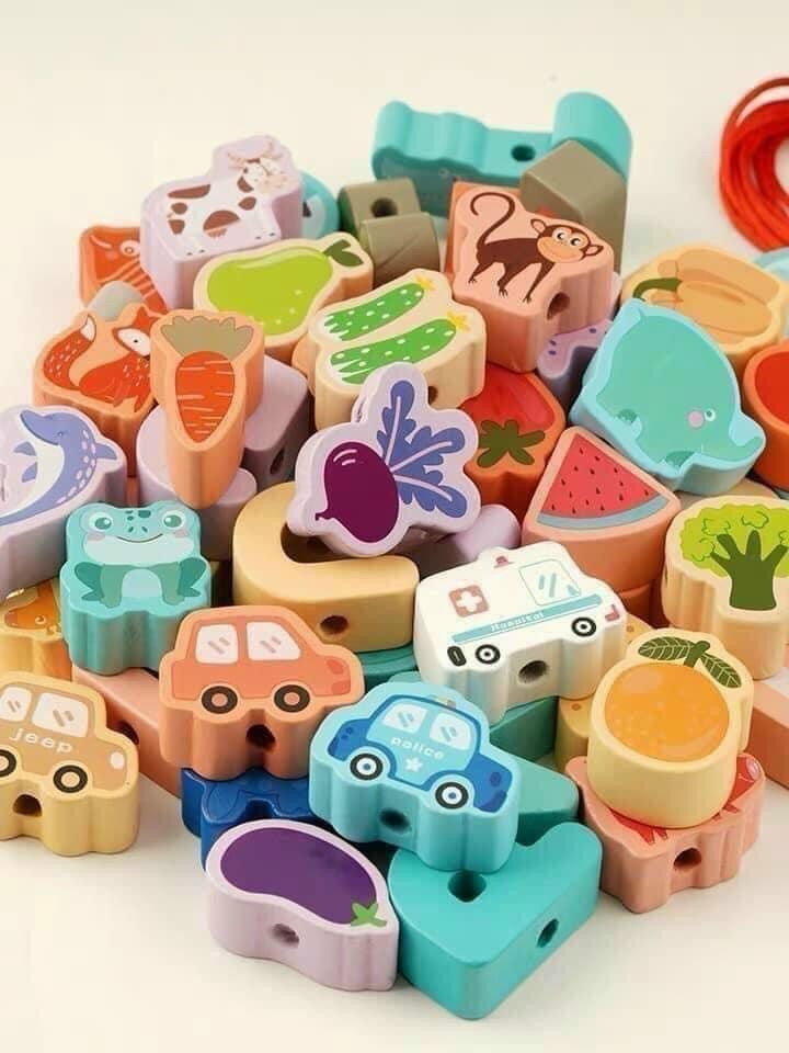 Bộ đồ chơi câu cá gỗ cho bé