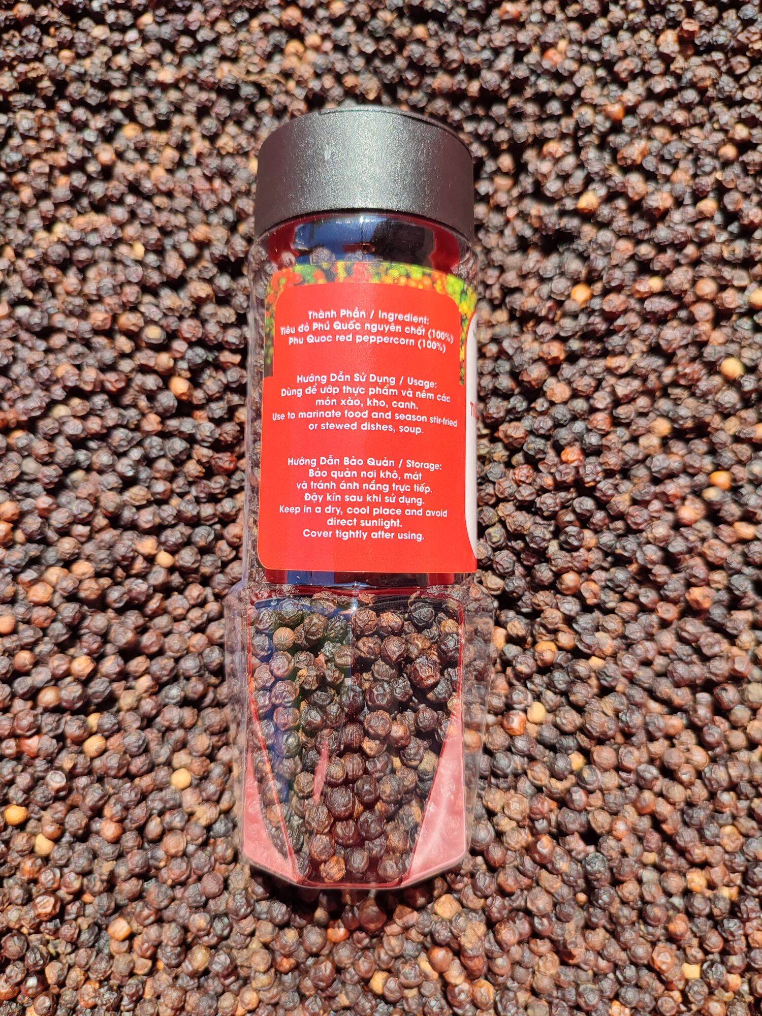 Tiêu đỏ Phú Quốc 100g hũ nhựa