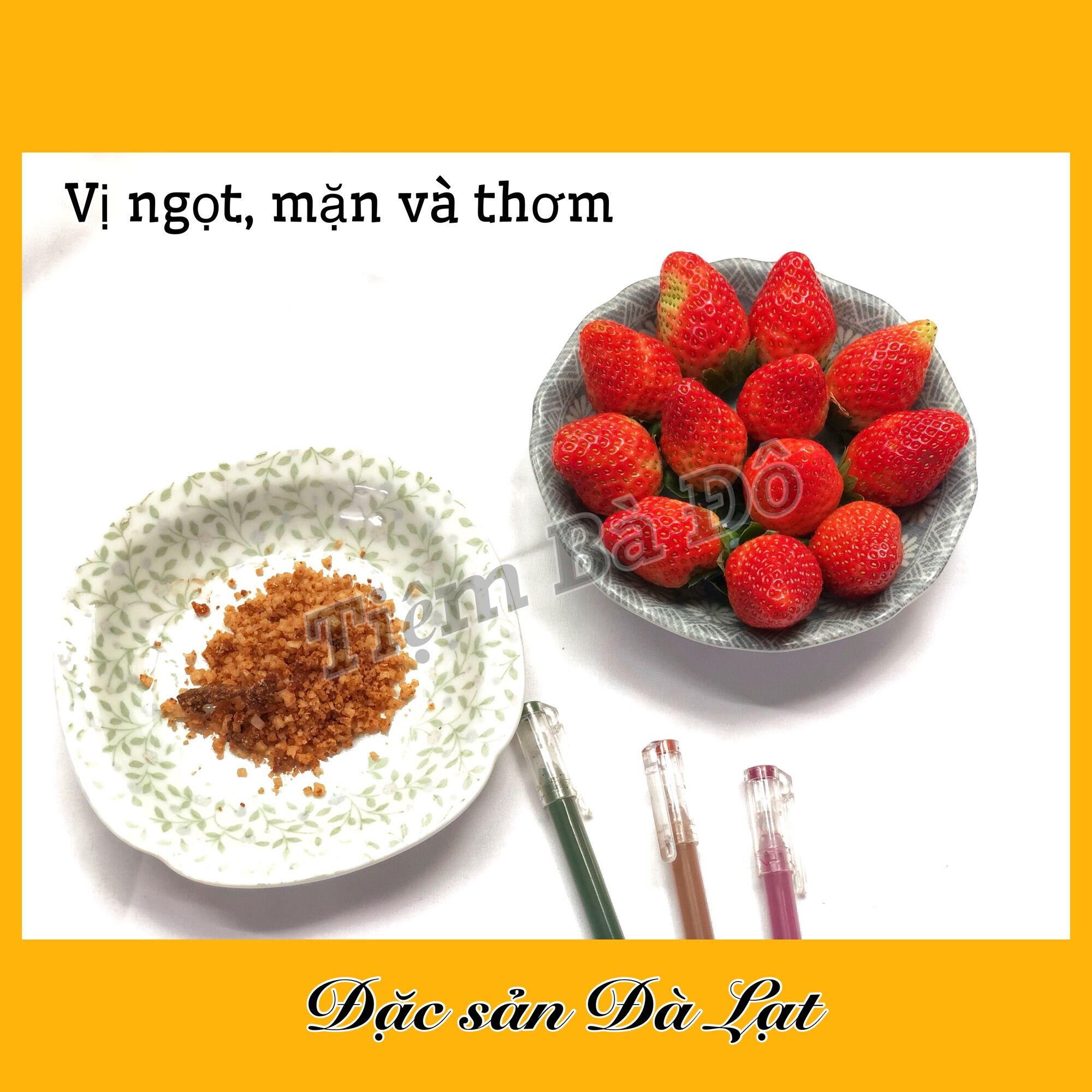 Muối xí muội Bà Đô 500gr chấm trái cây siêu ngon