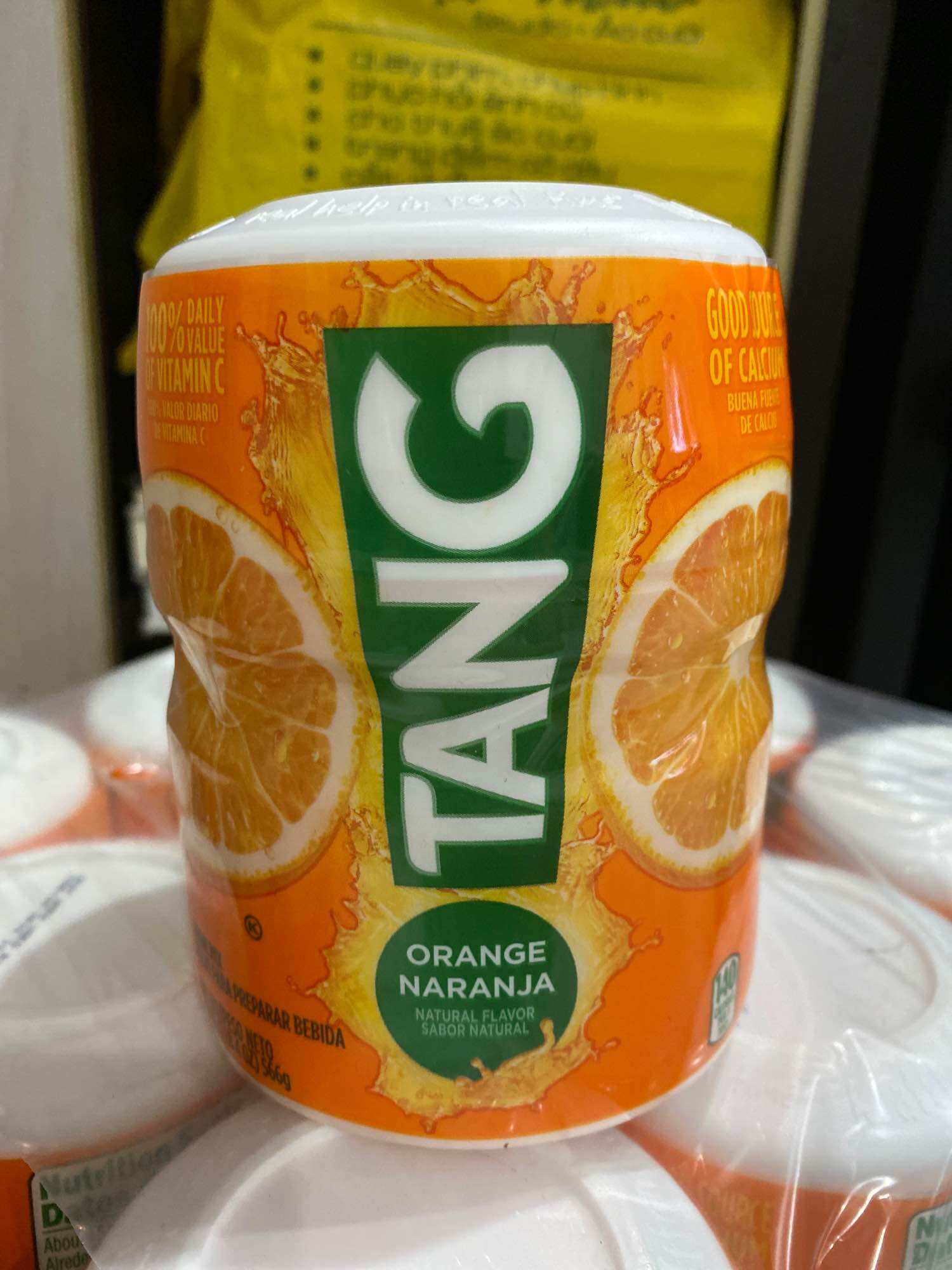 Bột pha nước Cam Tang 566g date 2/26