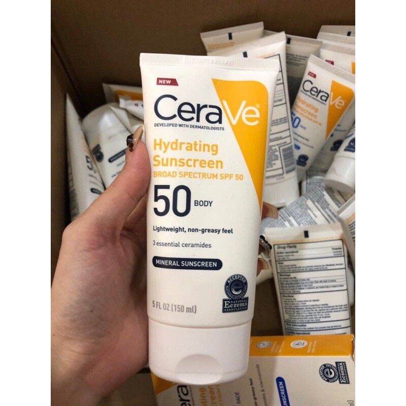 Kem chống nắng cho body Cerave Hydrating Body Sunscreen