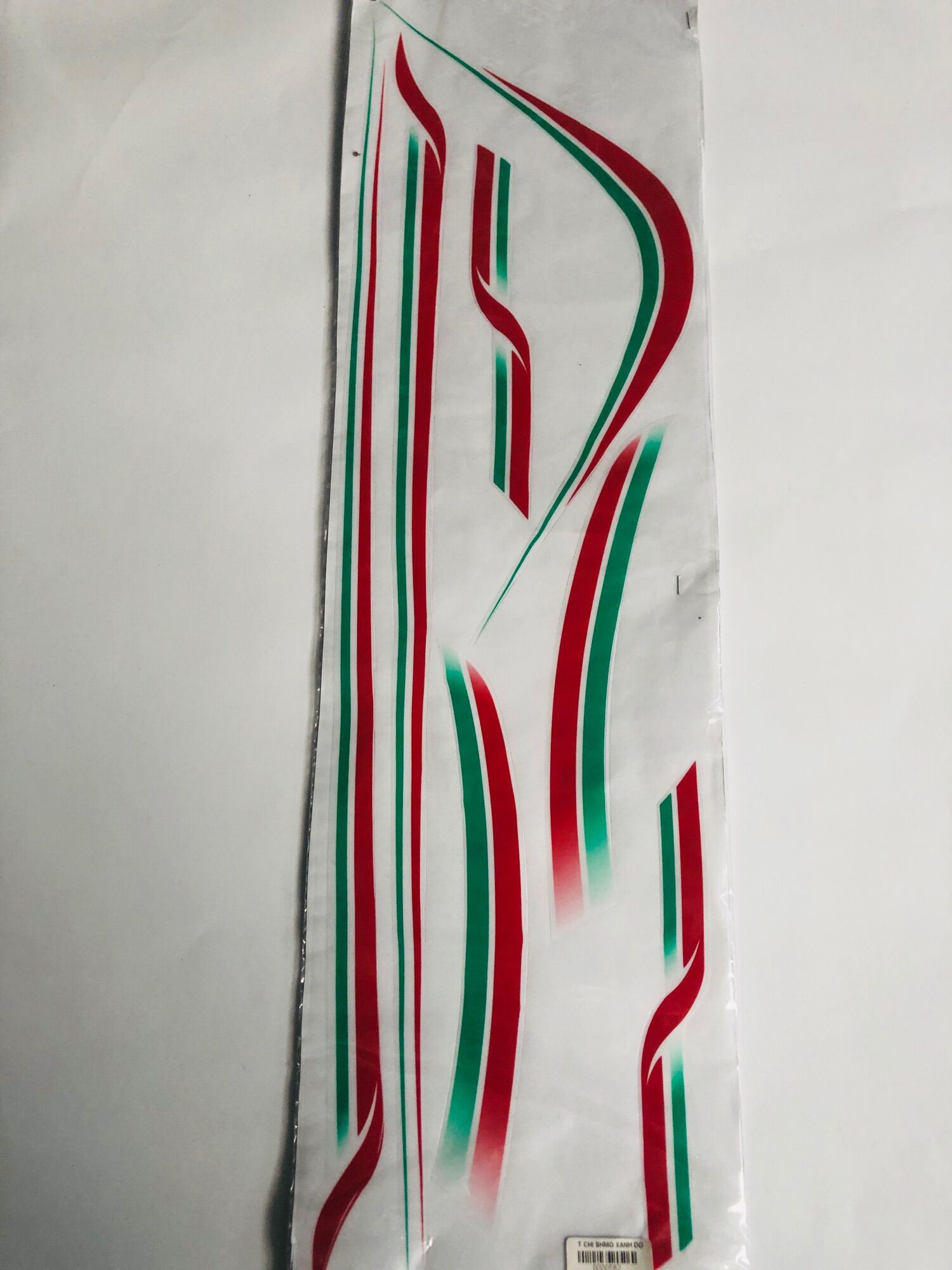 Tem chỉ sh mode xanh đỏ decal