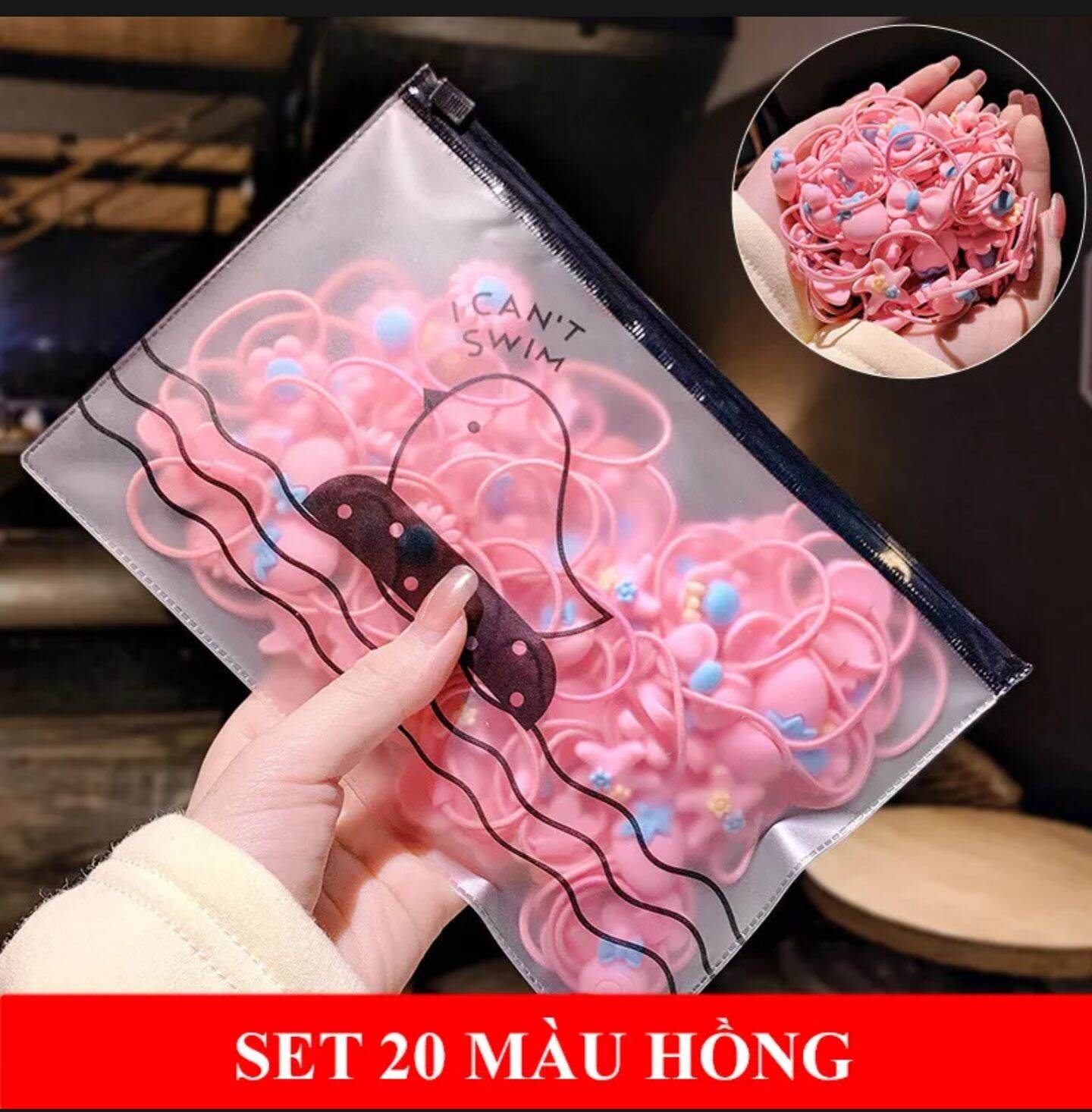 Set 20 Dây Buộc Tóc Cho Bé