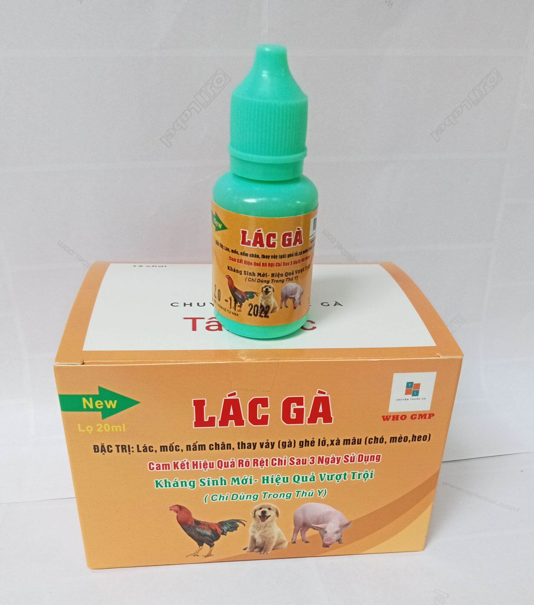 Thuốc bôi đặc trị mốc lác gà chọi