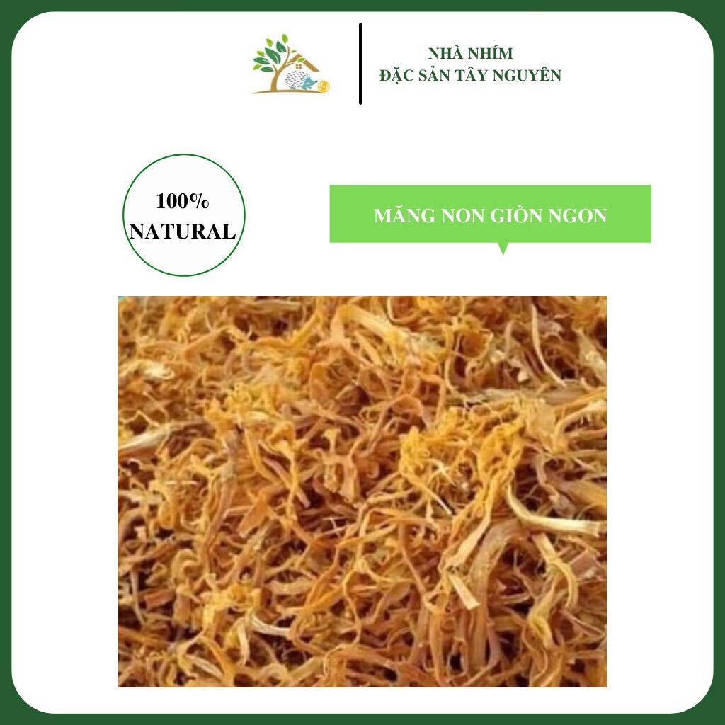 Măng xé khô sạch non giòn chất lượng 500GR