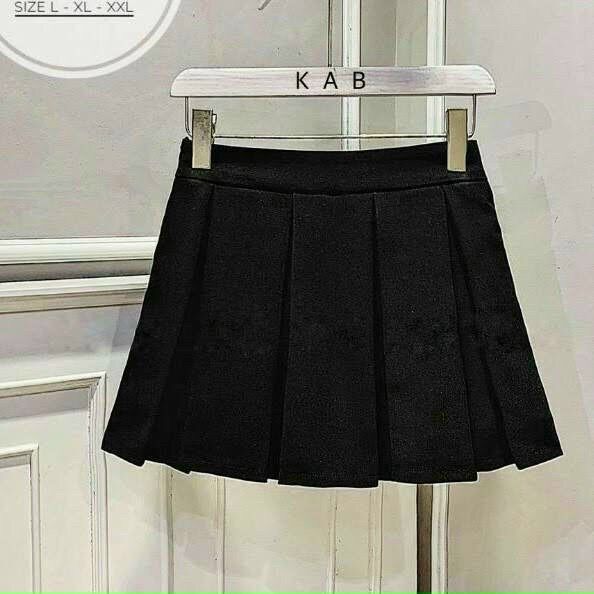 Chân váy xếp ly chất tuyết mưa đẹp from dưới 50kg