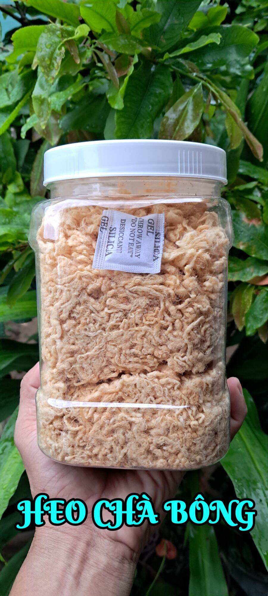 Heo chà bông _ 500g/hủ _ mua 2 hủ được tặng kèm 1 gói tép sấy ăn liền 100g.