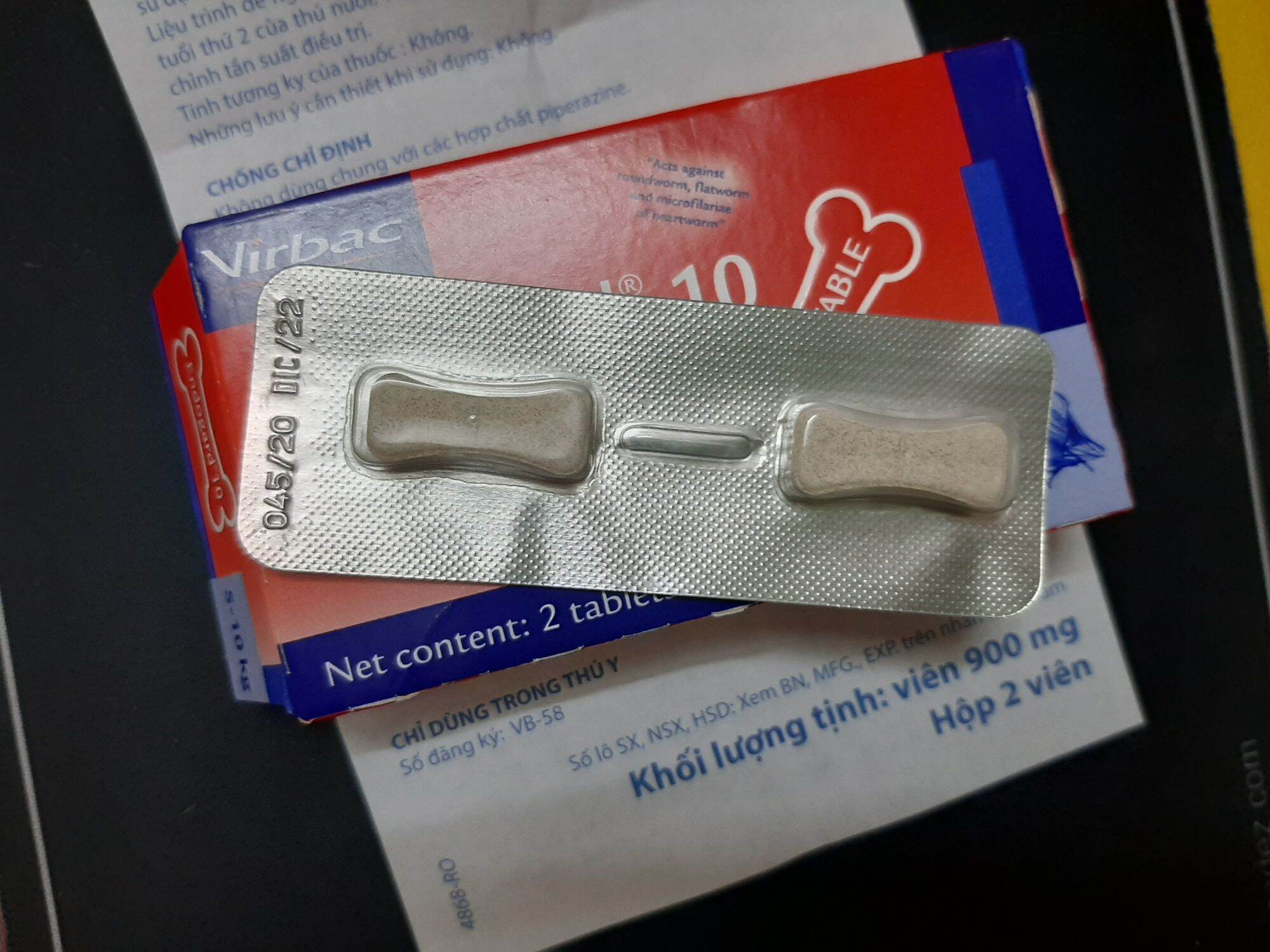 ENDOGARD tẩy giun sán, giun tim cho chó
