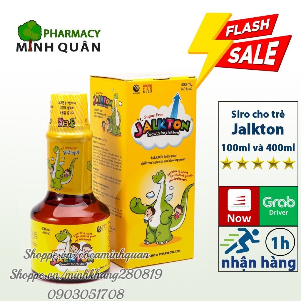 SIRO CAO KHOẺ JALKTON (Chai 400ML)