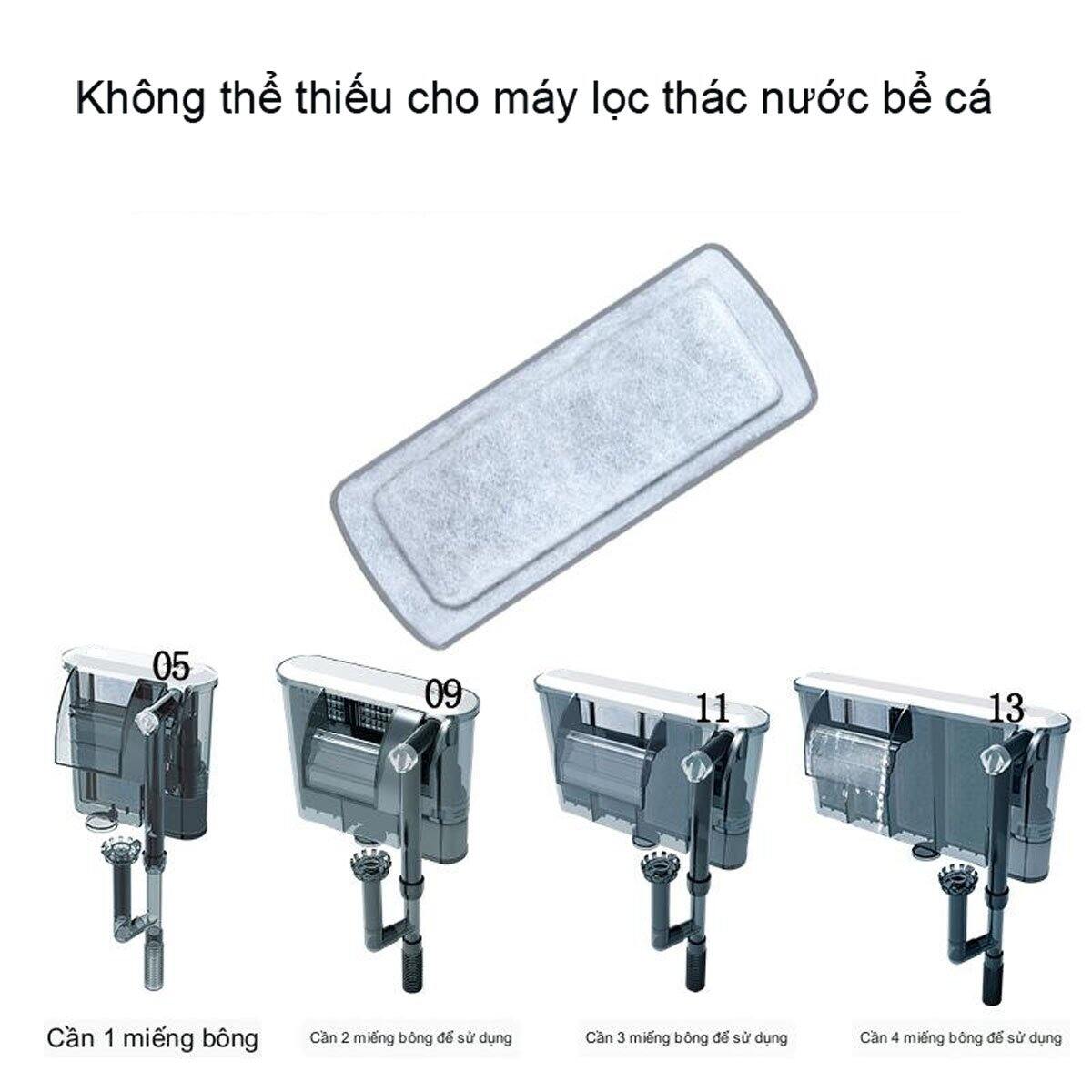 Bộ 4 Miếng Lọc Thay Thế Cho Máy Lọc Thác Hồ Cá SOBO WP308H, WP408H, WP508H