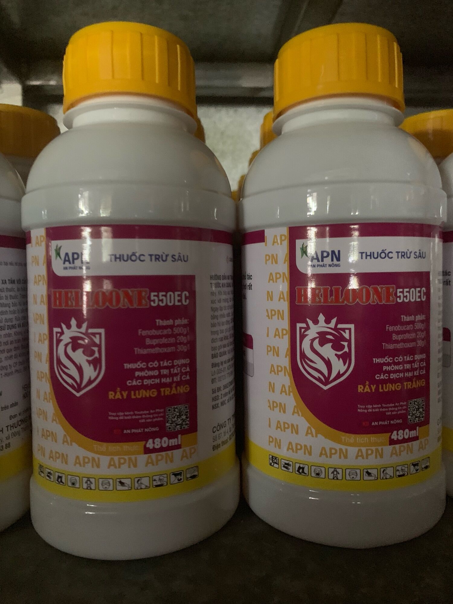 1 chai Hello one 480ml của An phát nông